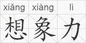 想象力的拼音