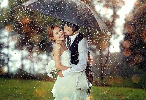结婚下雨